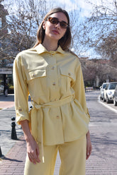 Belted Utility Shirt