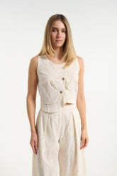 Broderie Vest