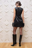Eco Leather Mini Dress