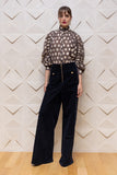 Wide Leg Denim Pants