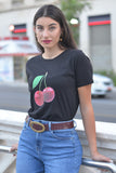 T-Shirt with Cherries