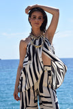 Printed Halter neck Top