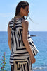 Printed Halter neck Top