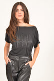 Top with Strass