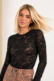 Long Sleeve Lace Top