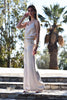 Wide leg pants in Satin