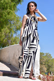 Printed Halter neck Top