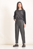 Women’s Faux Leather Jogger Pants