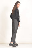 Women’s Faux Leather Jogger Pants