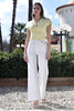 Denim Wide Leg Pants