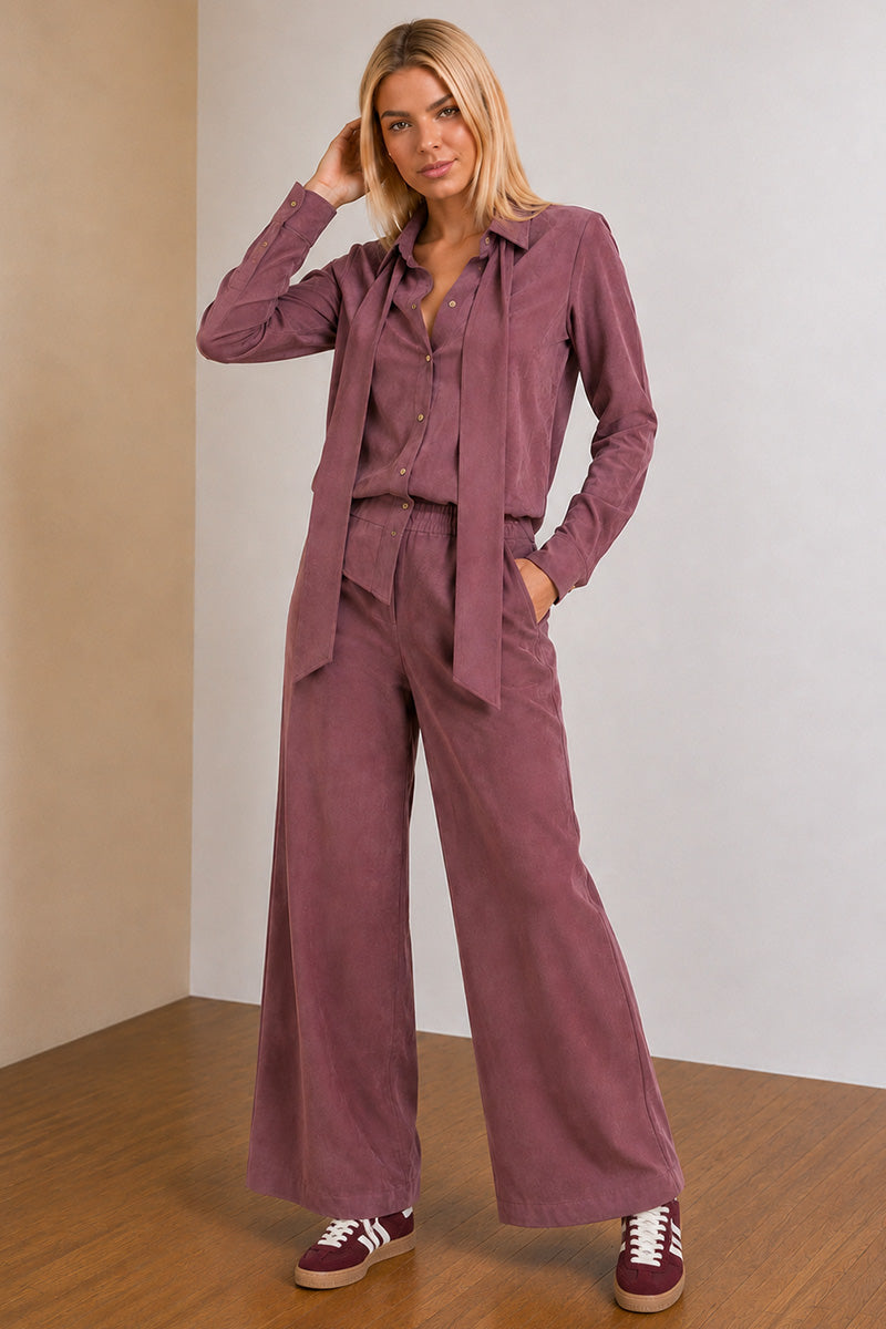 Wide-Leg Trousers