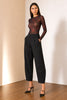 Barrel-Leg Trousers