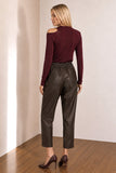 Eco Leather Trousers