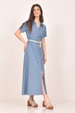 Maxi Denim Dress