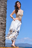 Skirt with Floral Embroidery