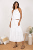 Midi Broderie Skirt