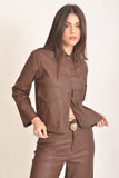 Eco Leather Shirt