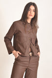 Eco Leather Shirt