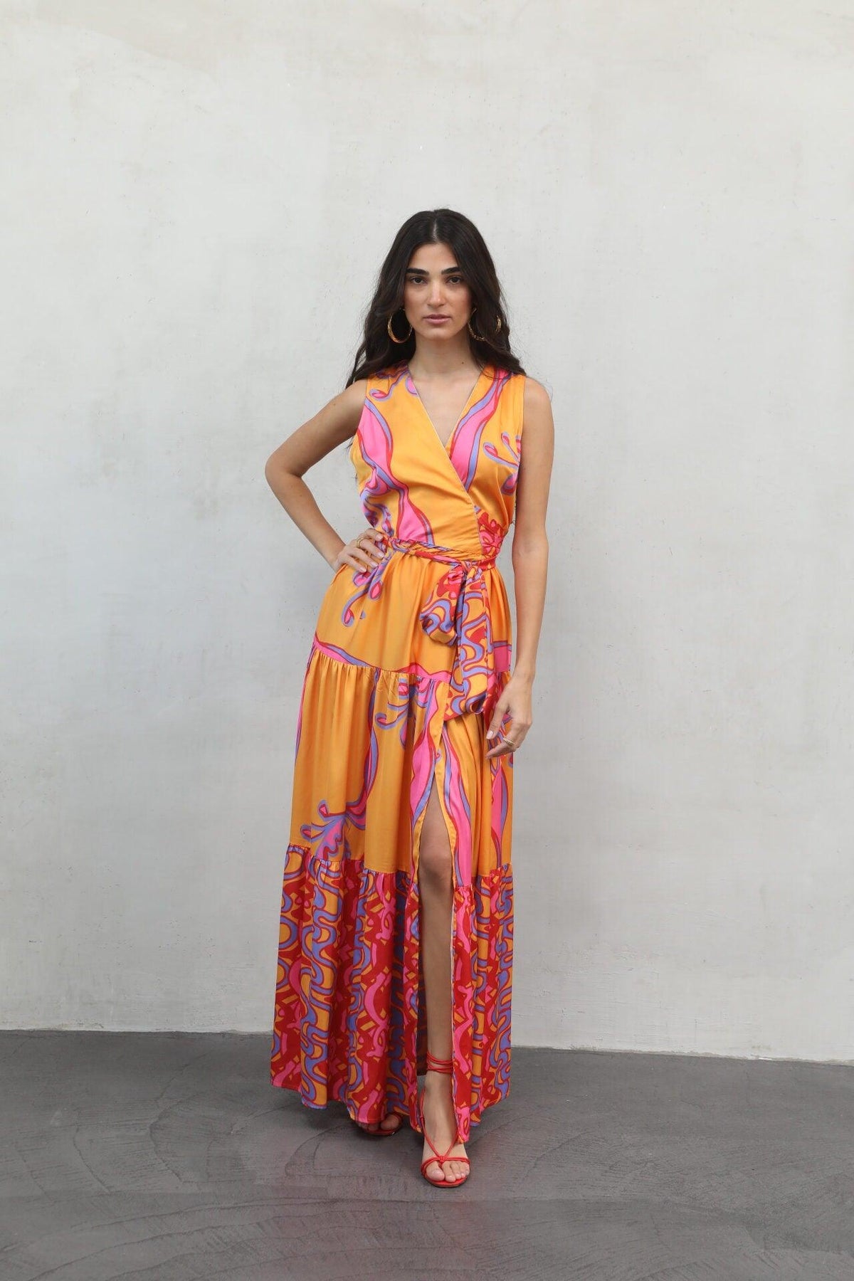 candri dress, nema resort wear, calizo boutique