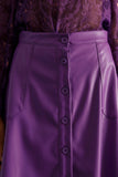 Leatherette Skirt - Calizo Boutique