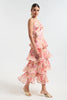 Floral Ruffle Maxi Dress