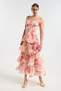 Floral Ruffle Maxi Dress