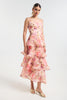 Floral Ruffle Maxi Dress