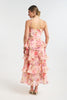Floral Ruffle Maxi Dress