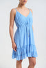 Dress with frills