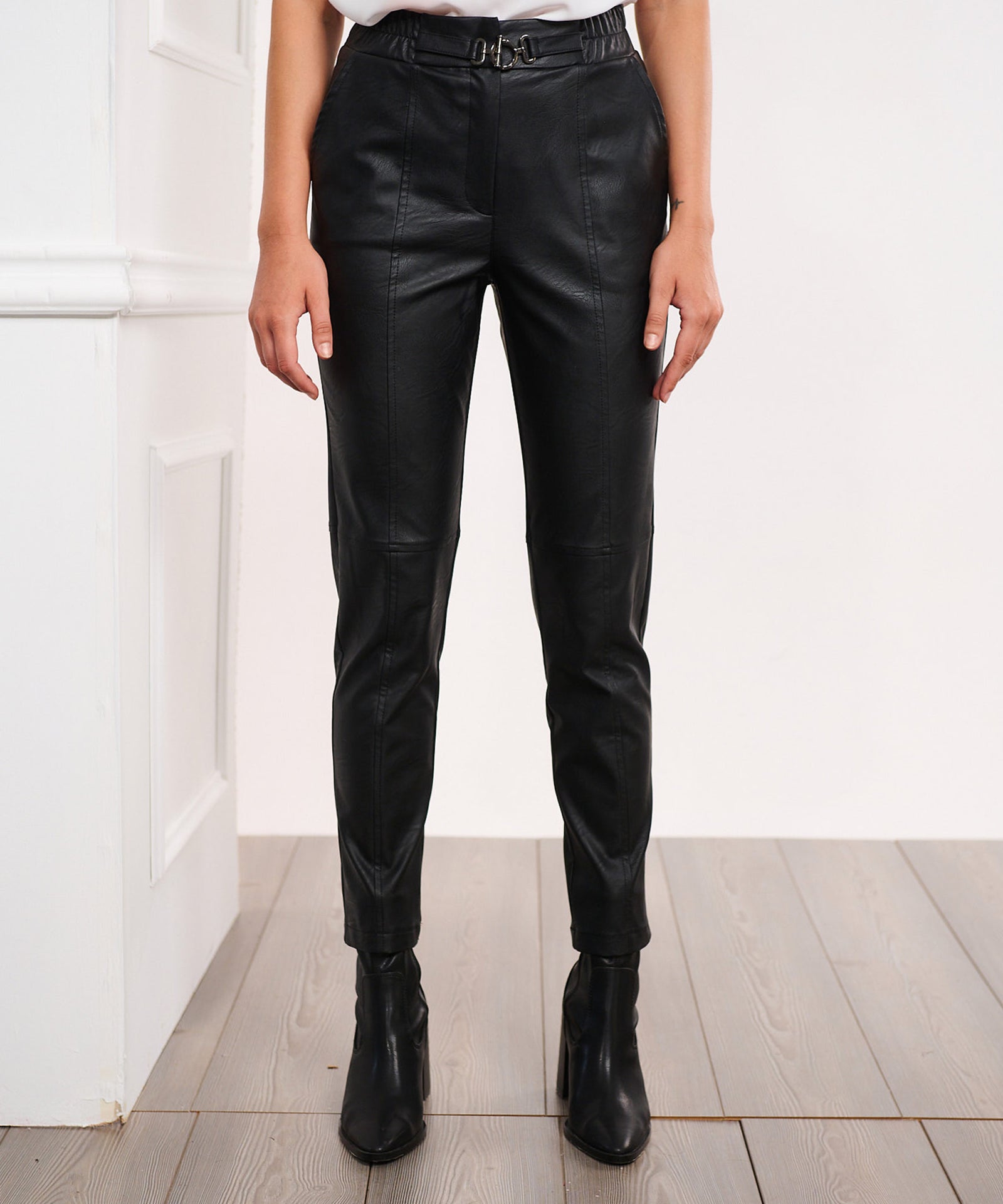 Eco Leather Pants - Calizo Boutique