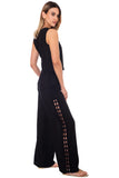 Trousers with side detail