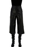 Women’s Eco Leather Culotte Pants