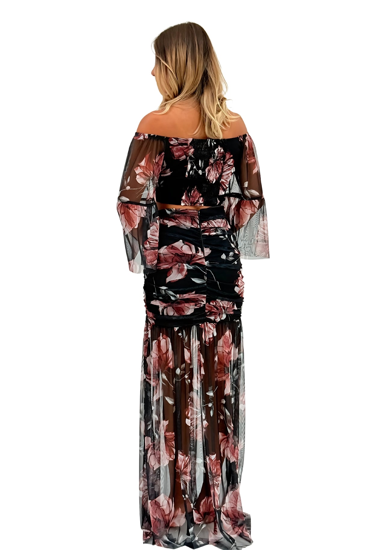 Women's Floral Maxi Skirt