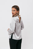 Blouse with long sleeve