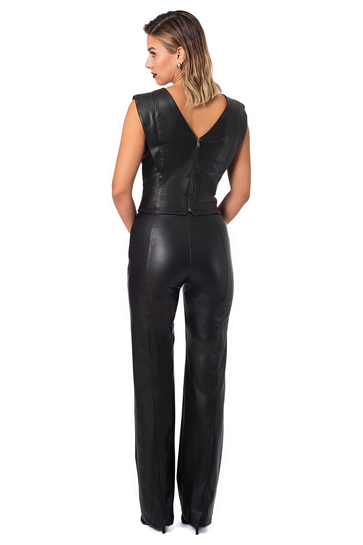 Leatherette Pants