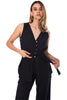 Longline Vest with side details