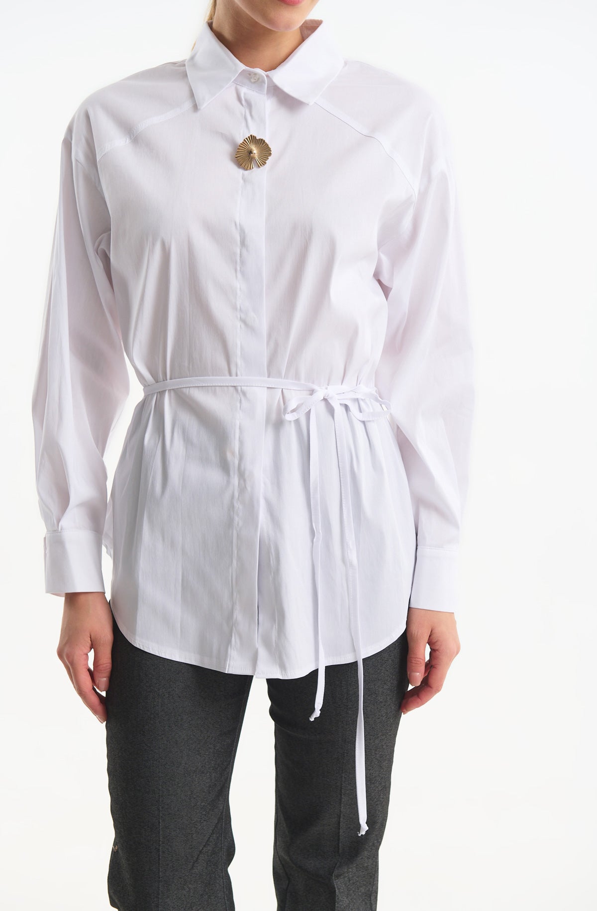 Shirt with Belt