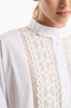 Shirt with Lace