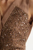 Linen Vest with Sequins
