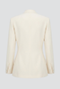 Tailored Collarless Blazer