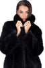 Black Faux Fur Jacket