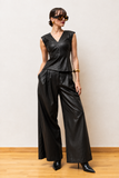 Leatherette Vest