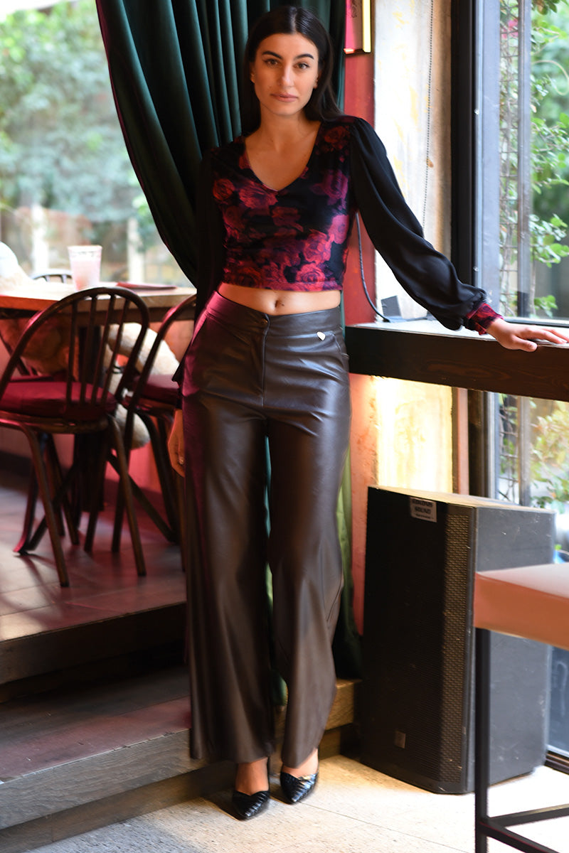 Leatherette Trousers