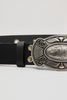 Leather Twist Steel Kiss Belt