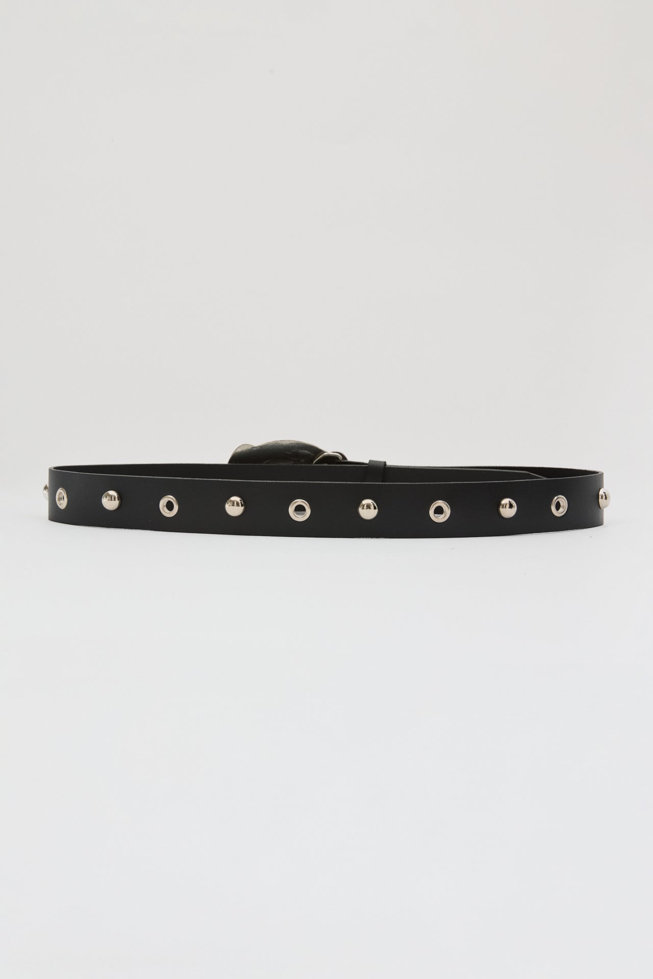 Leather Twist Steel Kiss Belt