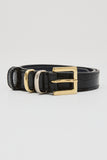 Leather Twist Ellis Belt