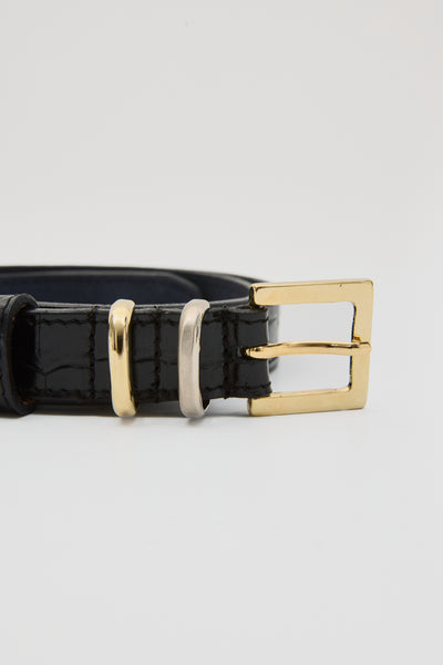 Leather Twist Ellis Belt