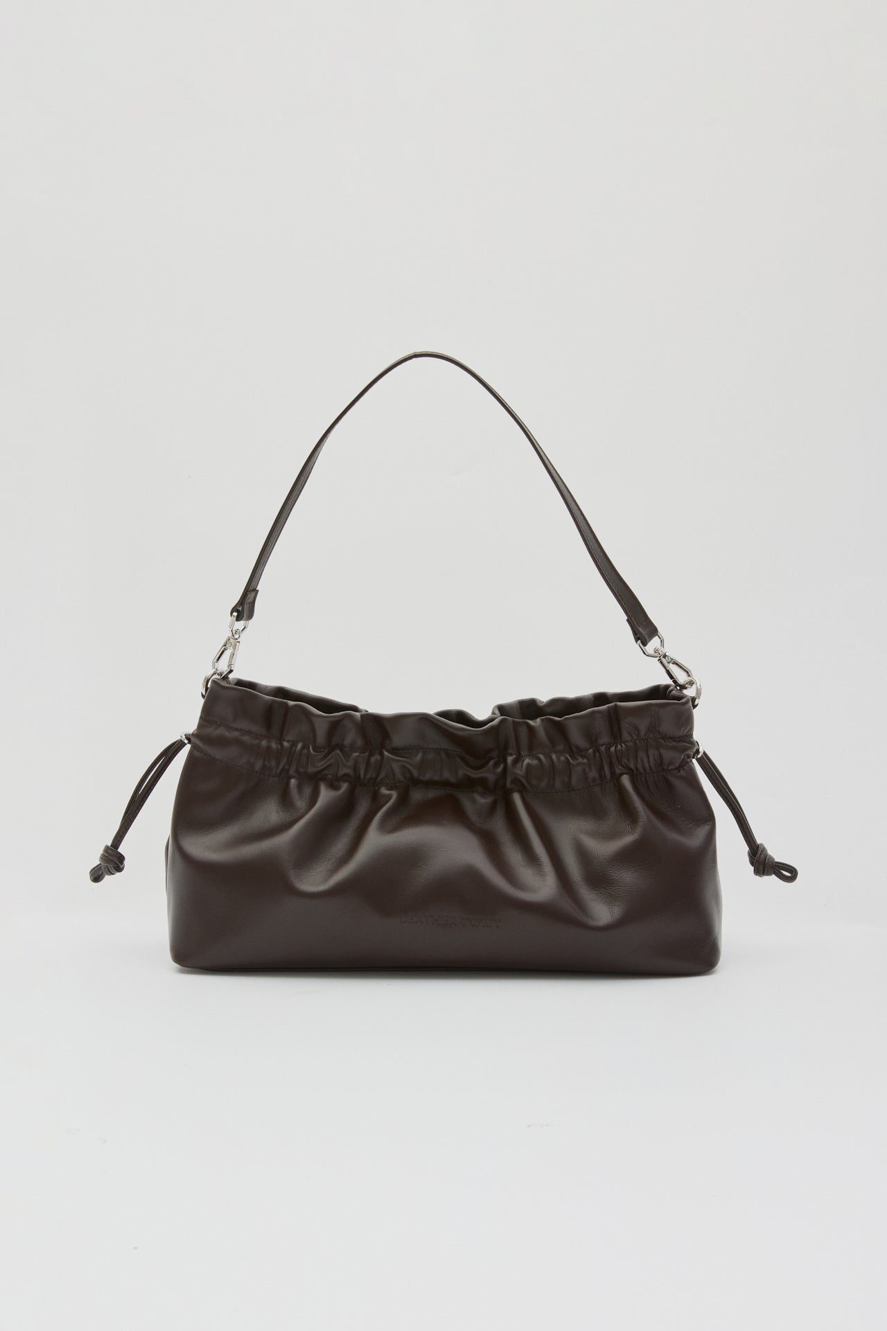 Leather Twist Gentle Wrap Leather bag