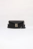 Leather Twist Lockette Bag