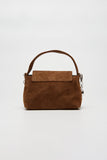 Misty Brown Suede Bag